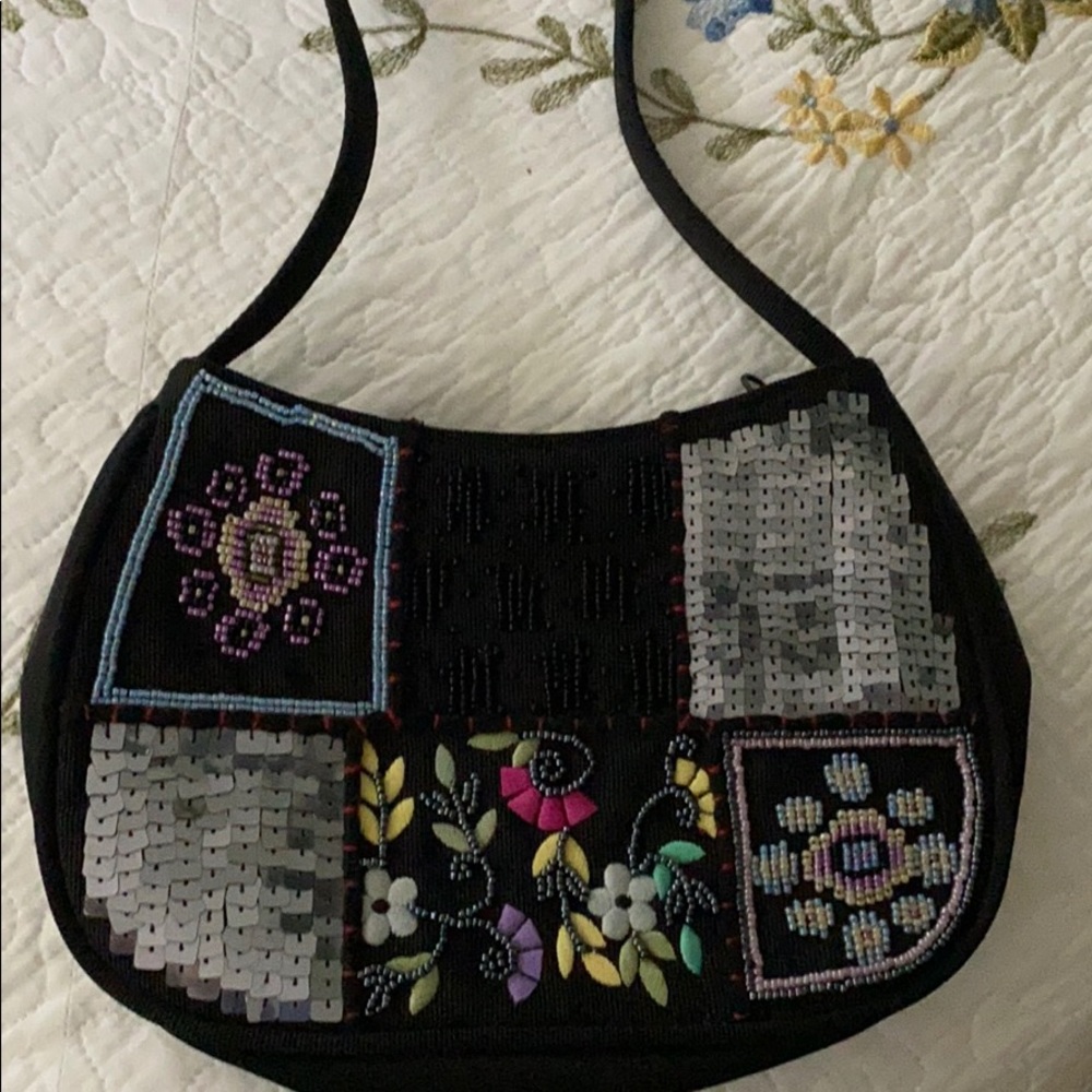 Liz Claiborne evening bag exc condition vintage